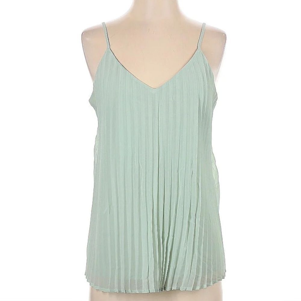 A New Day Mint Green Pleated Women's Top!